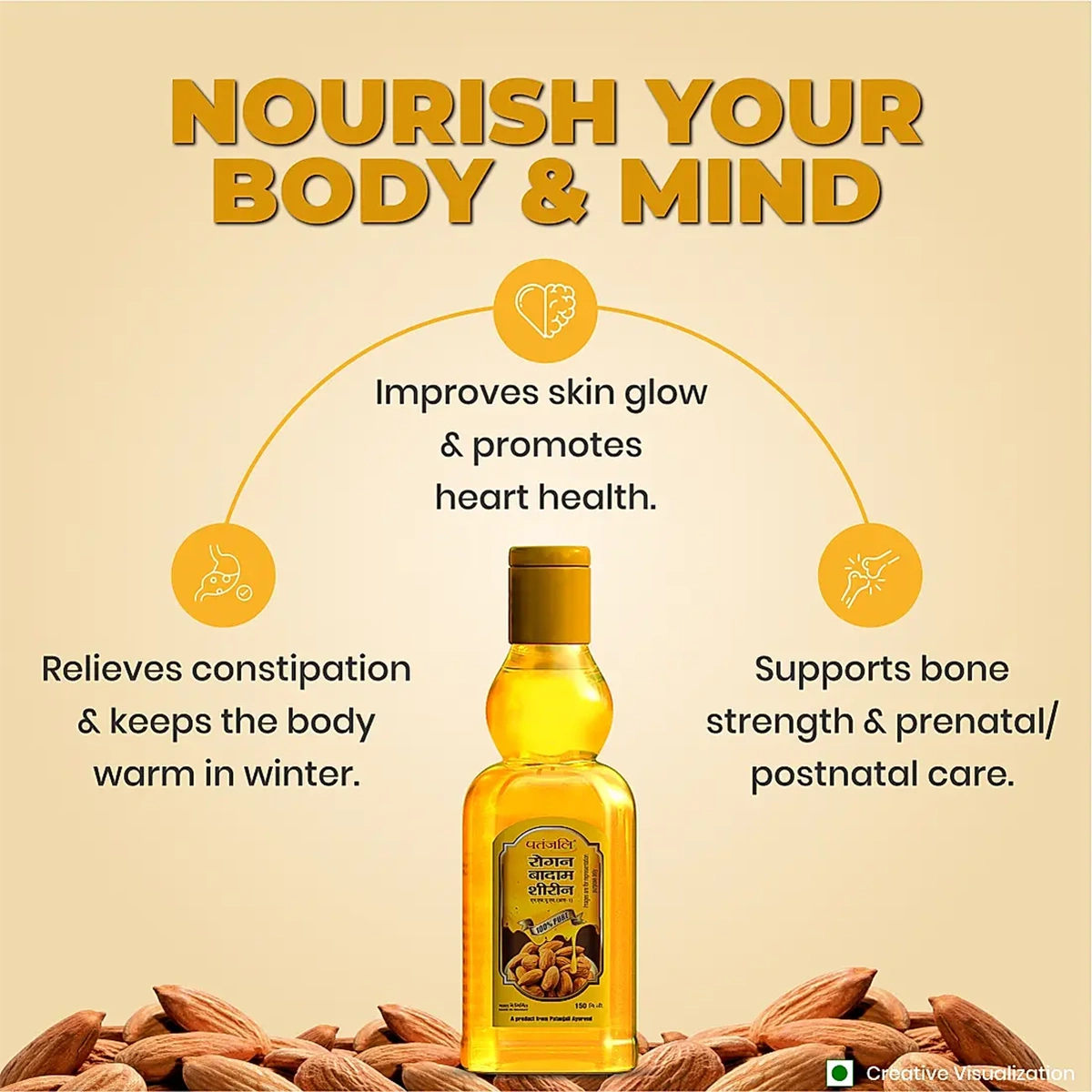 Patanjali Rogan Badam Shirin 150ml