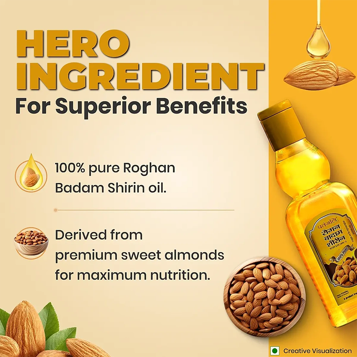 Patanjali Rogan Badam Shirin 150ml