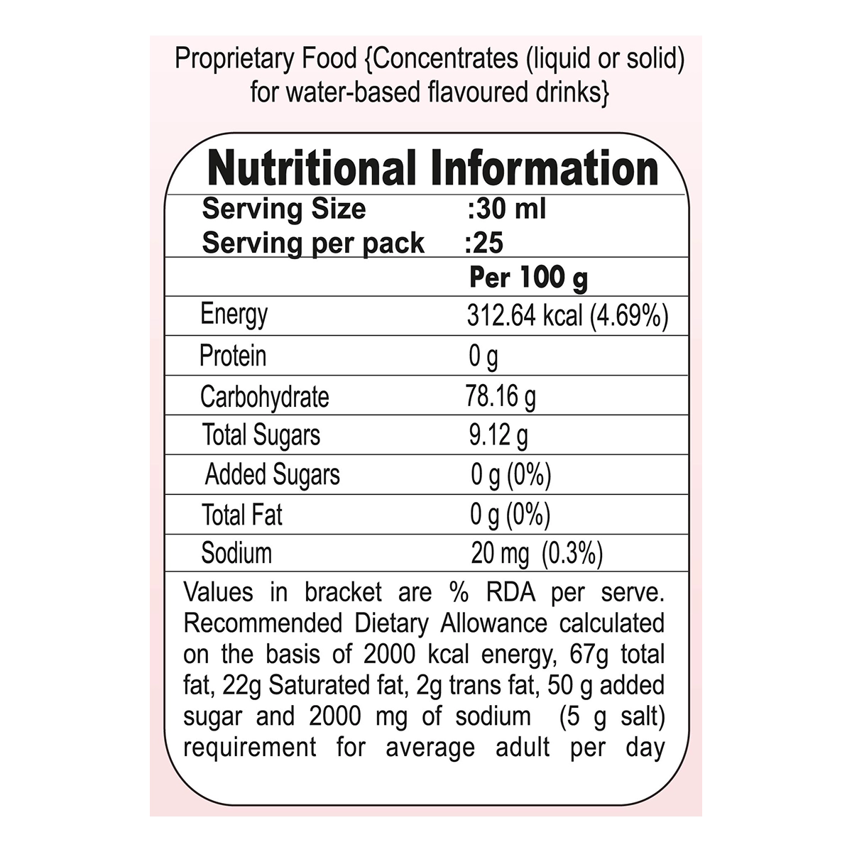 Patanjali Sugar Free Rose Sharbat – Refreshing Herbal Beverage 750ml