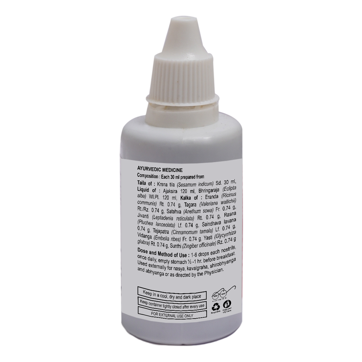 Patanjali Sadbindu Taila 30ml