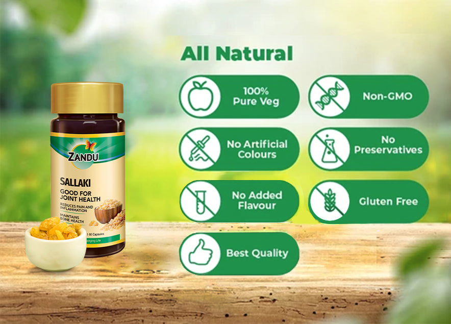 Zandu Sallaki 60 Capsules