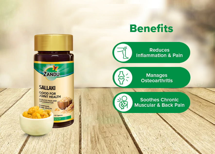 Zandu Sallaki 60 Capsules