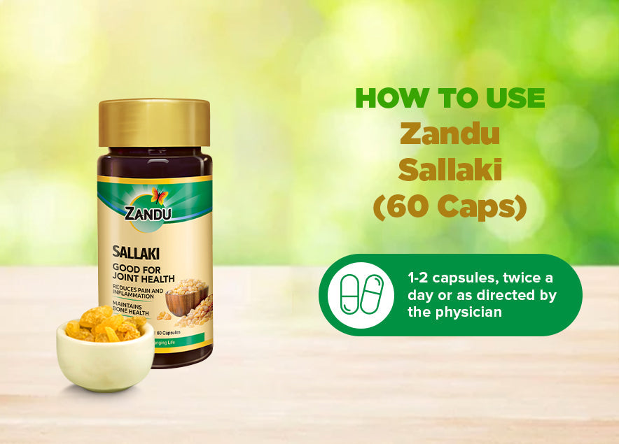 Zandu Sallaki 60 Capsules