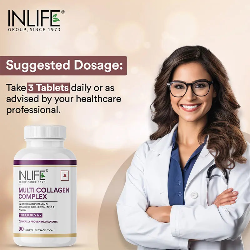 Inlife Multi Collagen Complex Tablets - 5