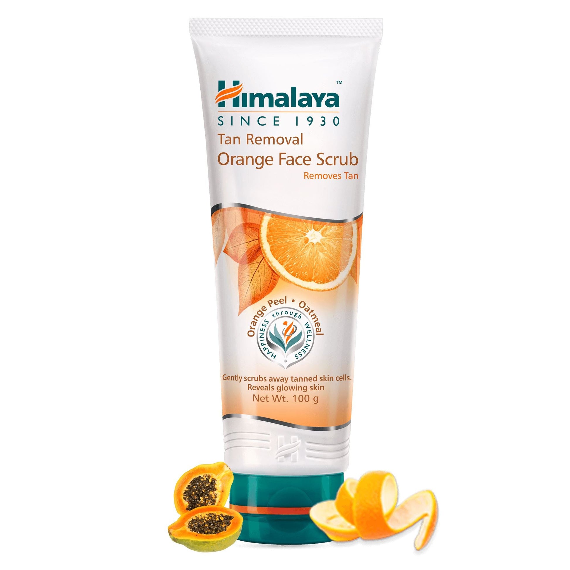 Tan Removal Orange Face Scrub