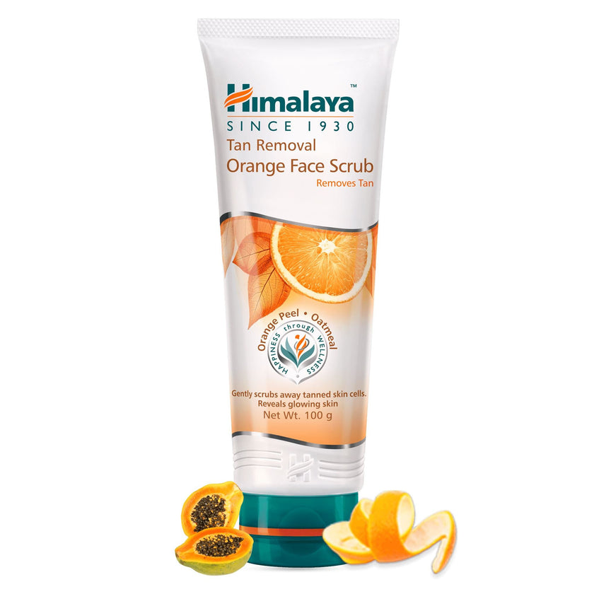 Tan Removal Orange Face Scrub