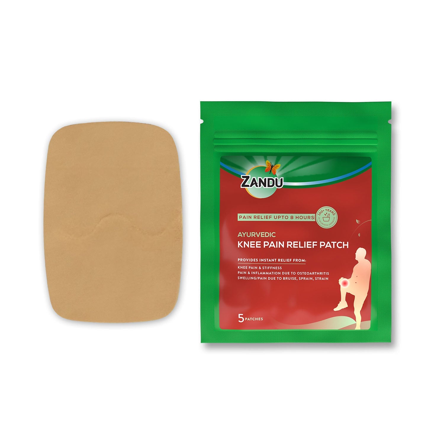 Zandu Knee Pain Relief 5 Patches